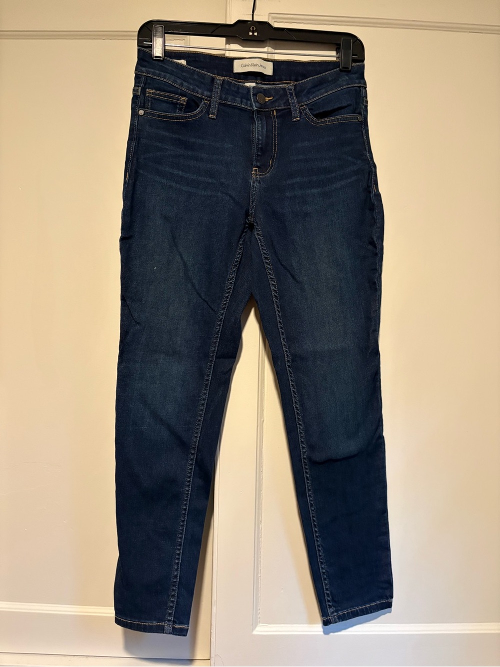 Calvin Klein Jeans Dark Wash Ankle Legging Jeans